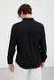 Men's Regular Fit 100% Cotton Shirt Collar Fresh Linen Long Sleeve Shirt - 6