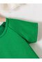 Girls Mesh Detail Hem Raglan Sleeve Dress - 4