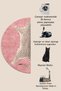 Sdt Pink Leopard Figured Woven Base Decorative Carpet Sdt668 - 6