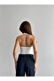 Göğsü Oval Demir Bodysuit White - 5