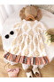 Girls Printed Short Sleeve Dress - 2