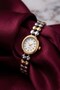 Women's Steel Watch Two Colors Stone Detailed Luxury |   Vintage Elegant Bracelet Model Classic Wristwatch