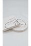 Silver Large Size Serrated Hoop Earrings