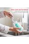 Baby Bottle & Nipple Cleaning Brush with Straw Cleaner, BPA-Free, Easy Grip, Green - 4
