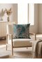 Premium Special Series Palm Pattern Double-Sided Throw Pillow Cover-Green - 2