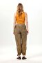 Elastic Waist Inca Ankle-Tie Authentic Embroidered Women's Poplin Trousers Soil Tprk - 2