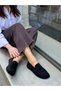 Black Suede (Daria) Women's Casual Daily Shoes - 2