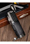 Triple Jet Flame Lighter Refillable Butane Lighter Windproof Lighter with Cigar punch - 4
