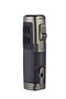 Triple Jet Flame Lighter Refillable Butane Lighter Windproof Lighter with Cigar punch - 2