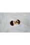 Bkp143 Round Double Color Detail Earrings (32mm) - 4