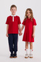 Girl's Knitted Red Dress - 8