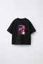 Kpop Demon Hunters Huntrix Zoey Rumi Mira Printed Oversize 100% Cotton Short Sleeve Girls' T-Shirt