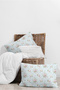 100% Cotton Akfil Betsy Pillowcase Set of 2 - 50X70 cm Light Blue - 3