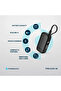 PD20W 5000mAh Pocket Power Bank, Fast Charging USB-C and USB A Output with Removable USB-C Cable - 7
