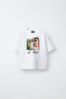 Cristiano Ronaldo Cr7 Printed Oversize 100% Cotton Short Sleeve Unisex Kids T-Shirt