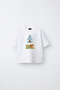 Super Bear Adventure Super Bear Printed Oversize 100% Cotton Short Sleeve Unisex Kids T-Shirt