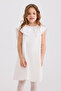 Girl's White Dress - 4