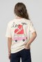Girl's Cotton Slogan Printed Loose T-Shirt - 2