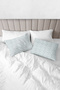 100% Cotton Akfil Carpet Pillowcase Set of 2 - 50X70 cm Mint