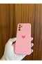 Samsung Galaxy A54 Heart Printed Velvet Inside Silicone Phone Case Cover Case - 2