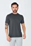 Anthracite Crew Neck Basic T-Shirt - 5