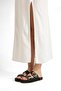 Women's Daily Double Buckle Side Rope Wrapped Sandals - 3