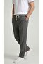 Men's Smoked Linen Trousers Muslin Fabric Oversize Comfortable Fit Daily Use - 2
