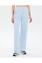 W essential wide leg sweatpant women's blue sweatpants s2610152-0721