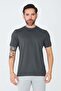 Anthracite Crew Neck Basic T-Shirt