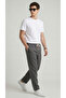 Men's Smoked Linen Trousers Muslin Fabric Oversize Comfortable Fit Daily Use - 4