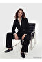 Lcw modest black double-breasted women's blazer jacket - 2