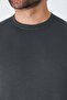 Anthracite Crew Neck Basic T-Shirt - 4