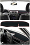 Opel Vectra a Dashboard Covering Protection Carpet Red Edge |   Front Dashboard Protector - 3