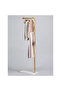 Space Saving Metal Clothes Rack 170cm Floor Standing Hanger with Base for Bedroom Organizer