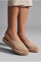 Orveth Beige Genuine Suede Women's Espadrille - 4