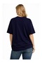 Unisex Flight Printed Oversize Crew Neck T-Shirt - 3