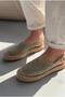Orveth Green Genuine Suede Women's Espadrille - 2