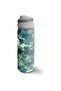Coral High Green Camouflage Patterned Thermos with Straw and Direct Drinking Steel Thermos 800 ml 38520 - 4