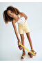 Girl's Asymmetrical T-Shirt Cream - 06017 - 3