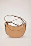 Levidor Premium Combinable Leather Bag with Strap 930624 Camel - 3