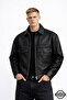 Zra Model New Season Half Oversize Four Seasons Trend Men's Leather Jacket Coat