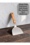 Wooden Handle Stainless Small Size Steel Spatula/Pastry Hamburger Dessert Digger Baklava Spatula No:1