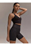 Stone Printed Sports Shorts Leggings - 3