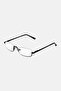 Women WRJ1795HS Rectangular Reading Glasses, Black - 2