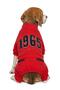 Bnt-R2502 Dog Outfit Romper Red - 2