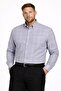 Lugon Large Size Long Sleeve Classic Men's Shirt 7616