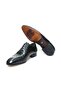 Green Color Lace-Up Genuine Leather Leather Sole Men's Shoes - 3