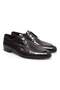 Brown Lace-Up Genuine Leather Men's Shoes