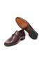 Brown Laceless Genuine Leather Leather Sole Men's Shoes - 3