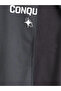 Xside Anthracite Comfortable Fit Mock Neck Men's Zippered Sweatshirt - 7